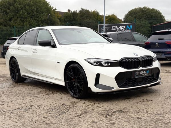 BMW 3-Series Saloon, Petrol Hybrid, 2023, White