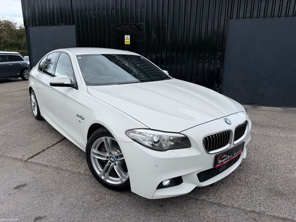BMW 5-Series Saloon, Diesel, 2014, White