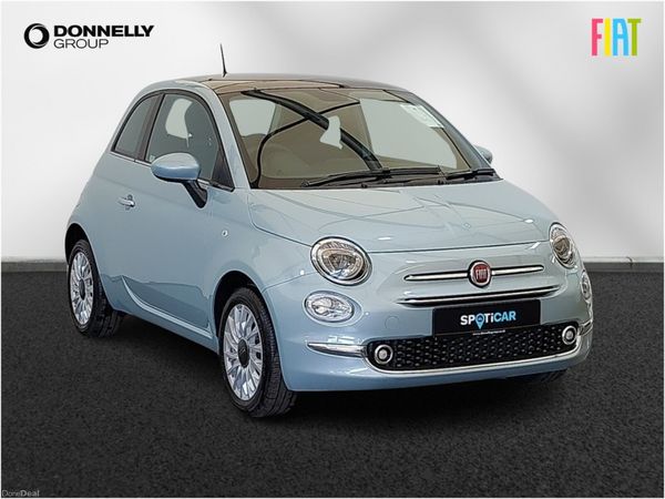 Fiat 500 Hatchback, Petrol, 2024, Green