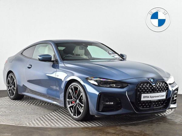BMW 4-Series Coupe, Diesel, 2023, Blue