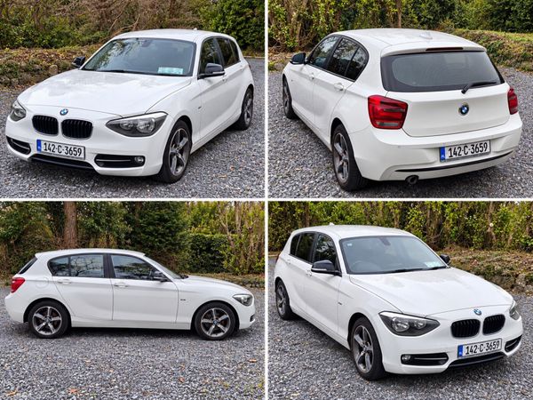 BMW 1-Series Estate/Jeep, Diesel, 2014, White