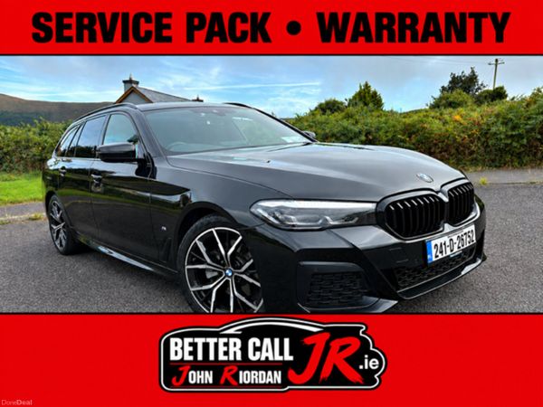 BMW 5-Series Estate, Diesel, 2024, Black