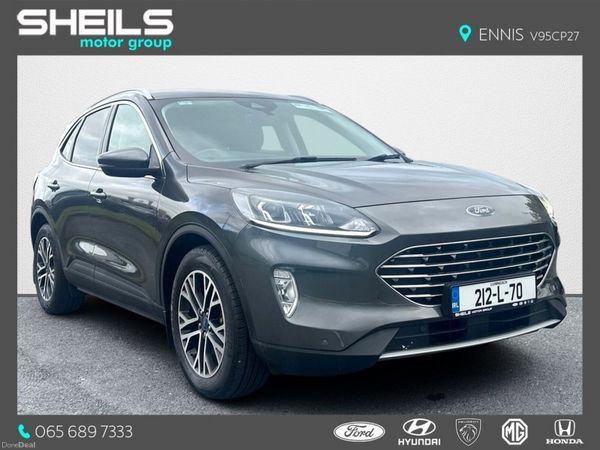 Ford Kuga SUV, Petrol Plug-in Hybrid, 2021, Grey