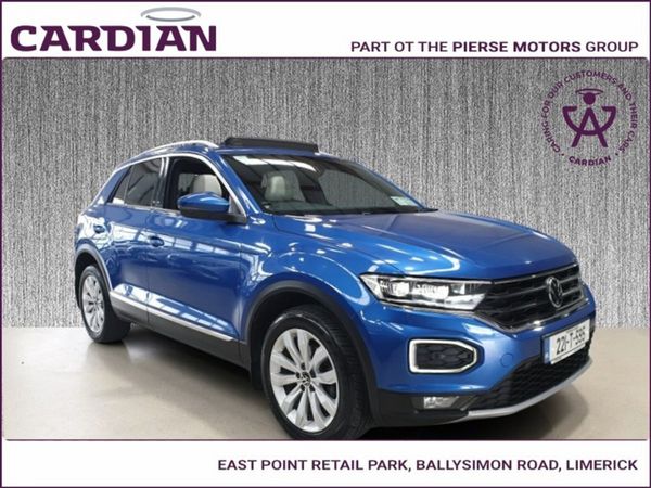 Volkswagen T-Roc SUV, Petrol, 2022, Blue