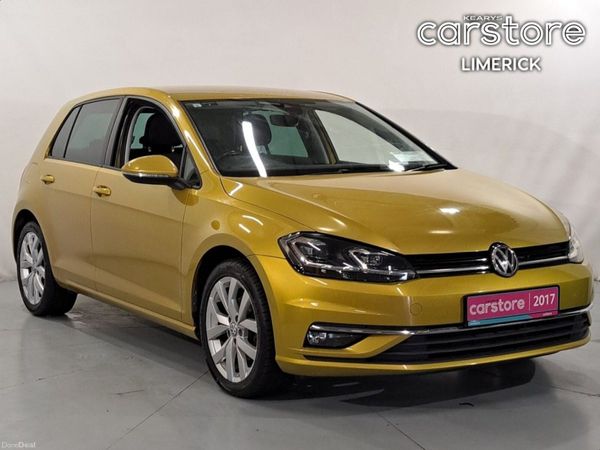 Volkswagen Golf Hatchback, Petrol, 2017, Gold