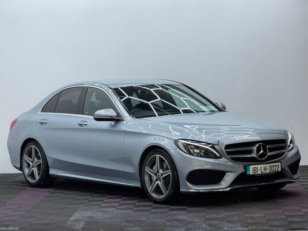 Mercedes-Benz C-Class Saloon, Diesel, 2018, Silver