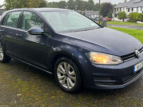 Volkswagen Golf Hatchback, Diesel, 2014, Blue