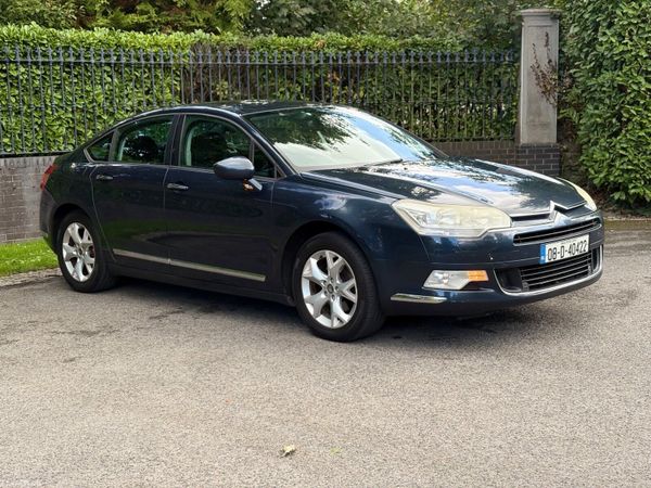 Citroen C5 Saloon, Diesel, 2008, Blue