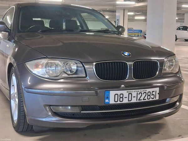BMW 1-Series Hatchback, Diesel, 2008, Grey