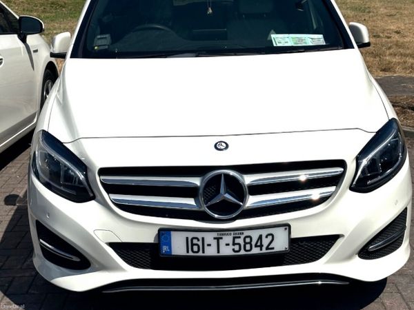 Mercedes-Benz B-Class MPV, Petrol, 2016, White