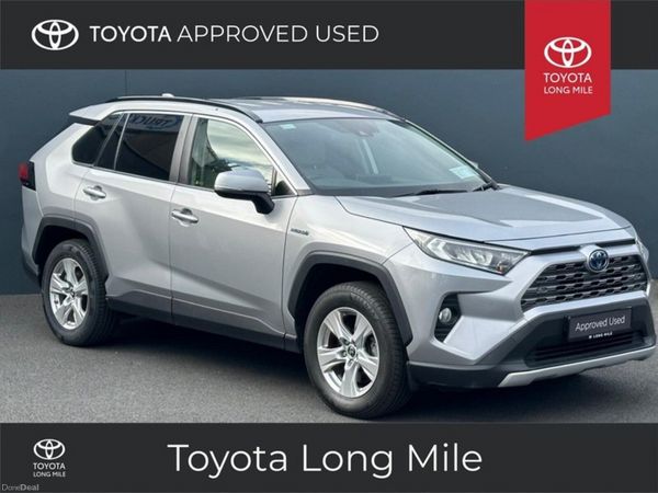 Toyota RAV4 SUV, Petrol Hybrid, 2019, Silver