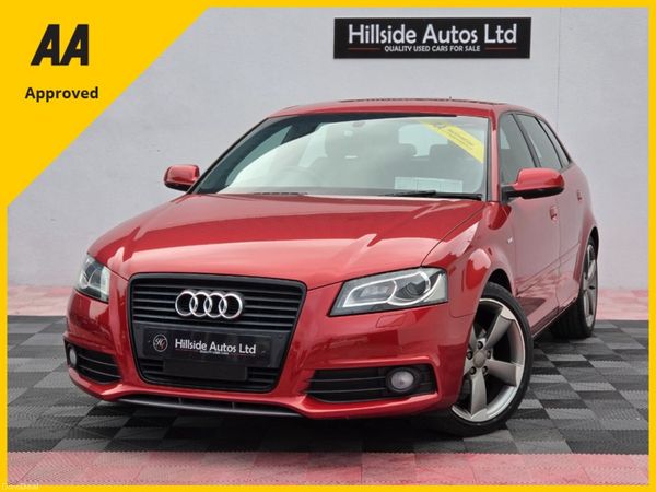 Audi A3 Hatchback, Petrol, 2013, Red