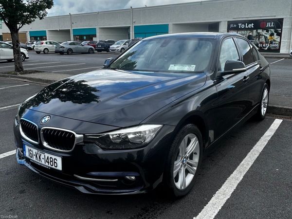 BMW 3-Series Saloon, Diesel, 2016, Black