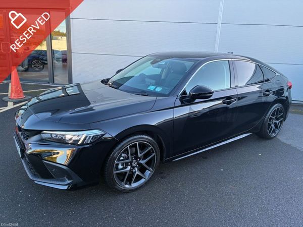Honda Civic Hatchback, Petrol Hybrid, 2025, Black