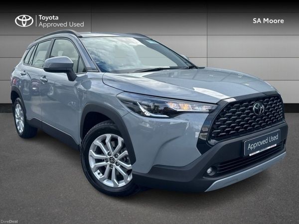 Toyota Corolla Cross SUV, Petrol Hybrid, 2024, Grey