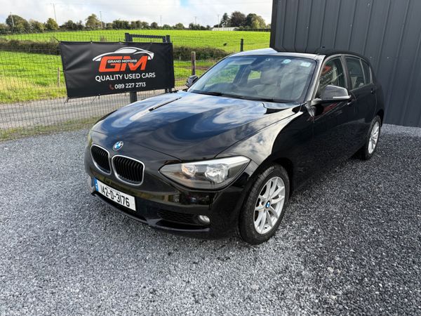 BMW 1-Series Hatchback, Diesel, 2014, Black