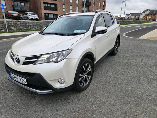 Toyota RAV4 SUV, Diesel, 2014, White