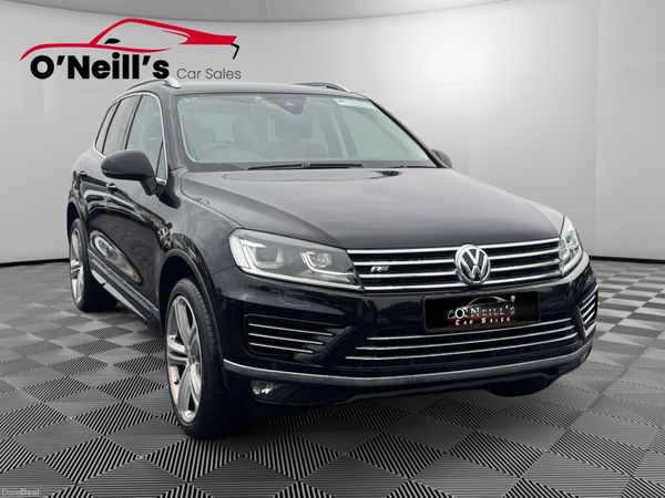 Volkswagen Touareg SUV, Diesel, 2018, Black