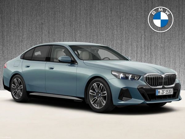 BMW 5-Series Saloon, Petrol Plug-in Hybrid, 2027, Green