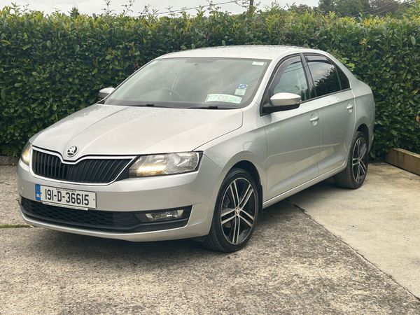 Skoda Rapid Saloon, Petrol, 2019, Grey