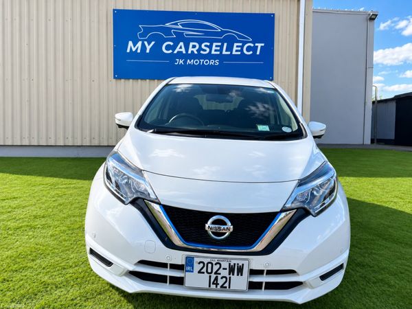 Nissan Note Hatchback, Petrol Hybrid, 2020, White
