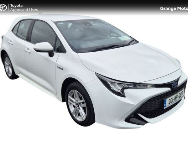 Toyota Corolla Hatchback, Petrol Hybrid, 2020, White