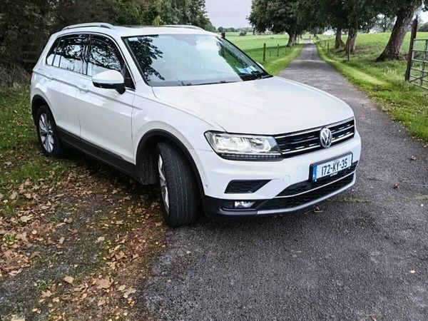 Volkswagen Tiguan SUV, Diesel, 2017, White