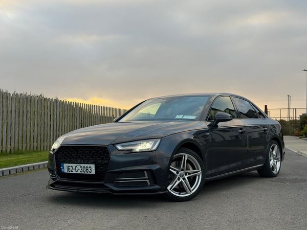 Audi A4 Saloon, Diesel, 2016, Blue
