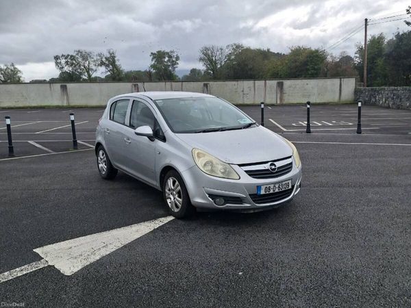 Opel Corsa Hatchback, Petrol, 2008, Silver