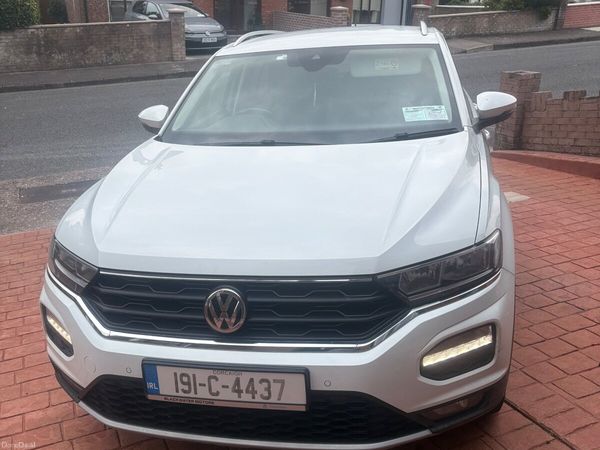 Volkswagen T-Roc SUV, Petrol, 2019, White