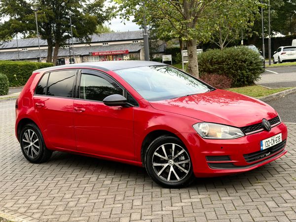 Volkswagen Golf Hatchback, Diesel, 2013, Red