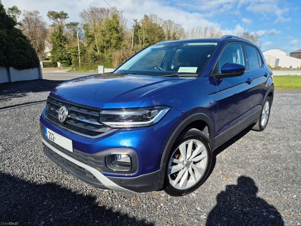 Volkswagen T-Cross Estate/Jeep, Petrol, 2020, Blue