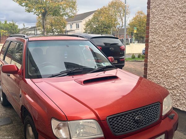 Subaru Forester SUV, Petrol, 2002, Red