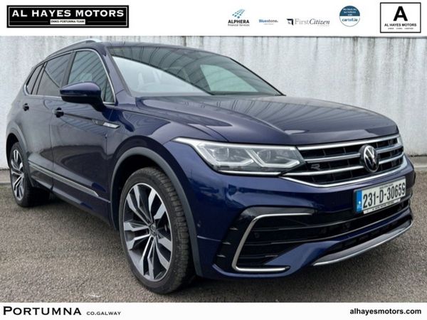 Volkswagen Tiguan Allspace SUV, Diesel, 2023, Blue