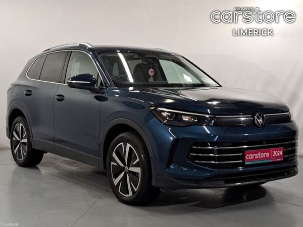 Volkswagen Tiguan SUV, Petrol Hybrid, 2024, Blue