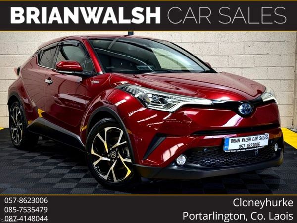 Toyota C-HR SUV, Petrol Hybrid, 2018, Red