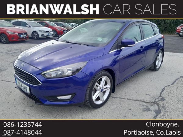 Ford Focus Hatchback, Petrol, 2017, Blue