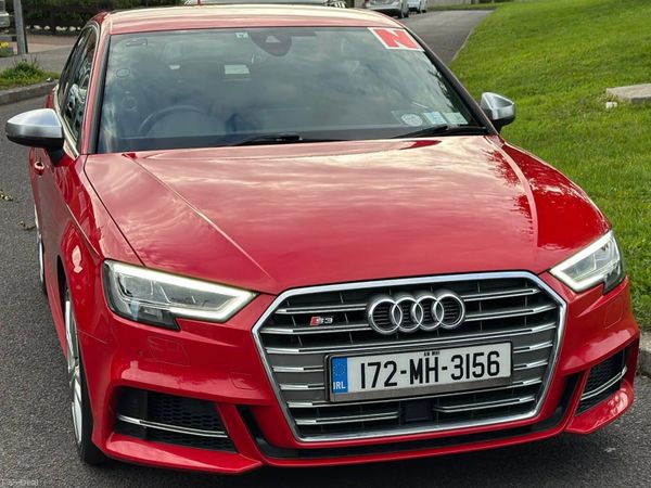 Audi S3 Hatchback, Petrol, 2017, Red