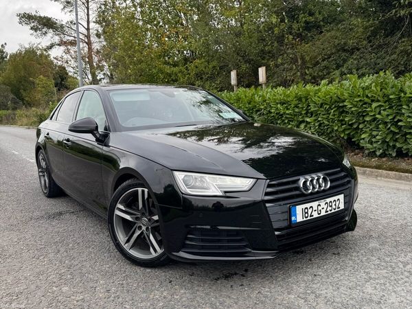 Audi A4 Saloon, Diesel, 2018, Black