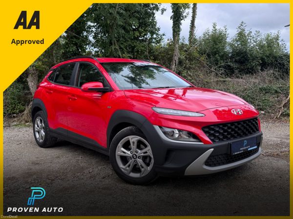 Hyundai KONA Hatchback, Petrol Hybrid, 2022, Red