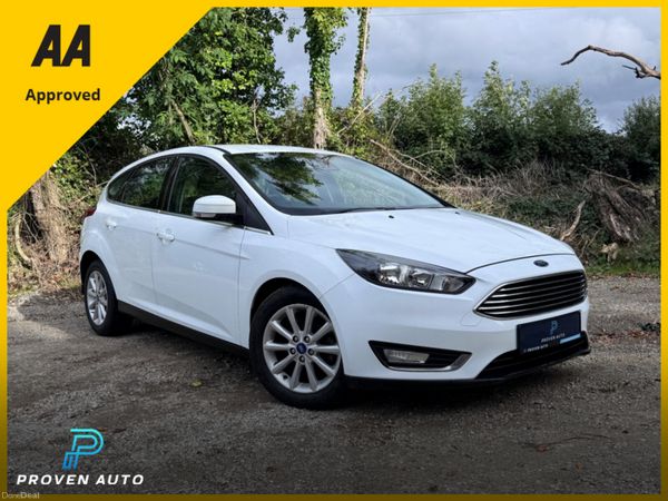 Ford Focus Hatchback, Petrol, 2015, White