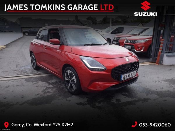 Suzuki Swift Hatchback, Petrol Hybrid, 2026, Red