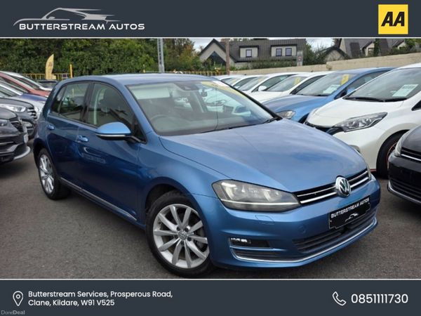 Volkswagen Golf Hatchback, Petrol, 2014, Blue