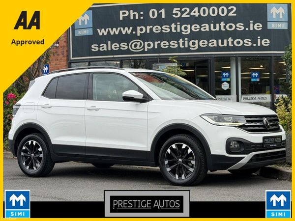 Volkswagen T-Cross SUV, Petrol, 2021, White
