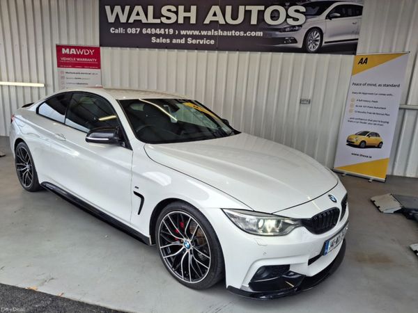 BMW 4-Series Coupe, Diesel, 2014, White