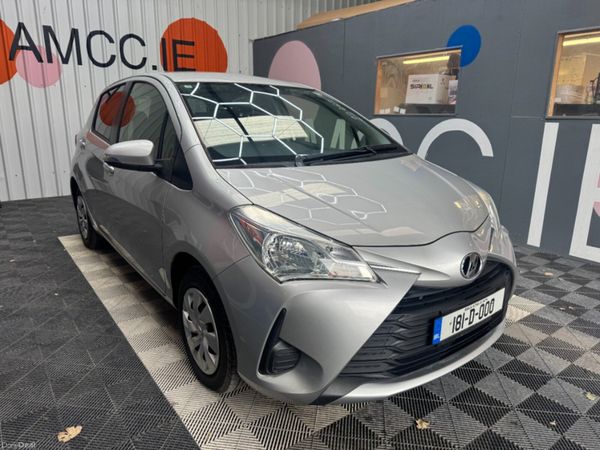 Toyota Vitz Hatchback, Petrol, 2018, Silver