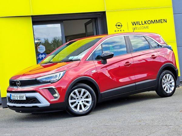 Opel Crossland SUV, Petrol, 2022, Red