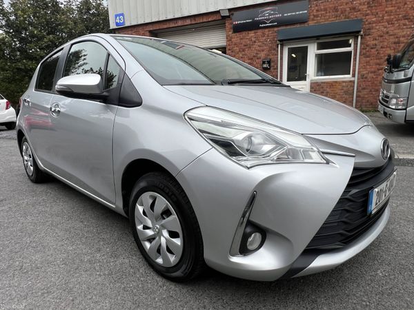 Toyota Vitz Hatchback, Petrol, 2020, Silver