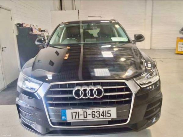 Audi Q3 SUV, Petrol, 2017, Black