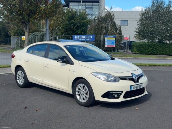 Renault Fluence Saloon, Diesel, 2016, Yellow